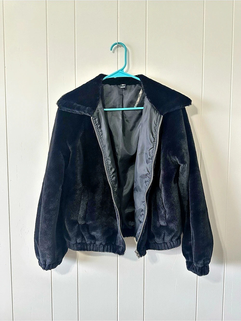 Black Teddy Jacket Like New